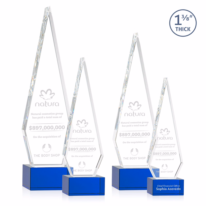 Springfield Award on Hancock Base - Blue