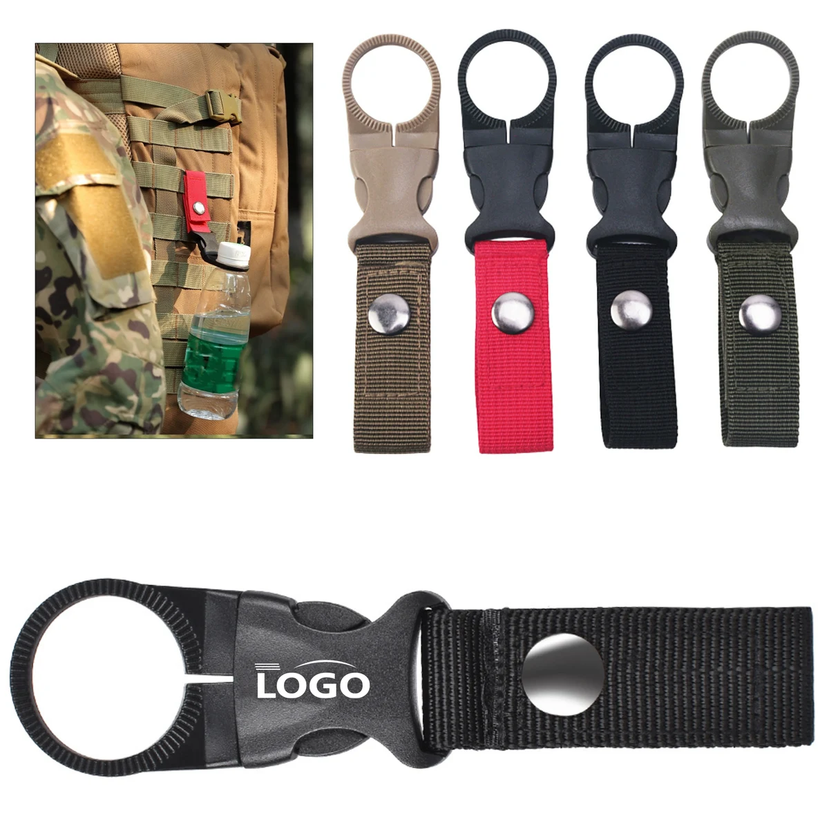 Hanging Buckle Carabiner for Water Bottle Holders 1