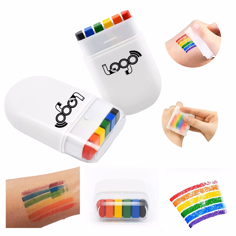 Portable Face Paint Crayon Set for Celebrations