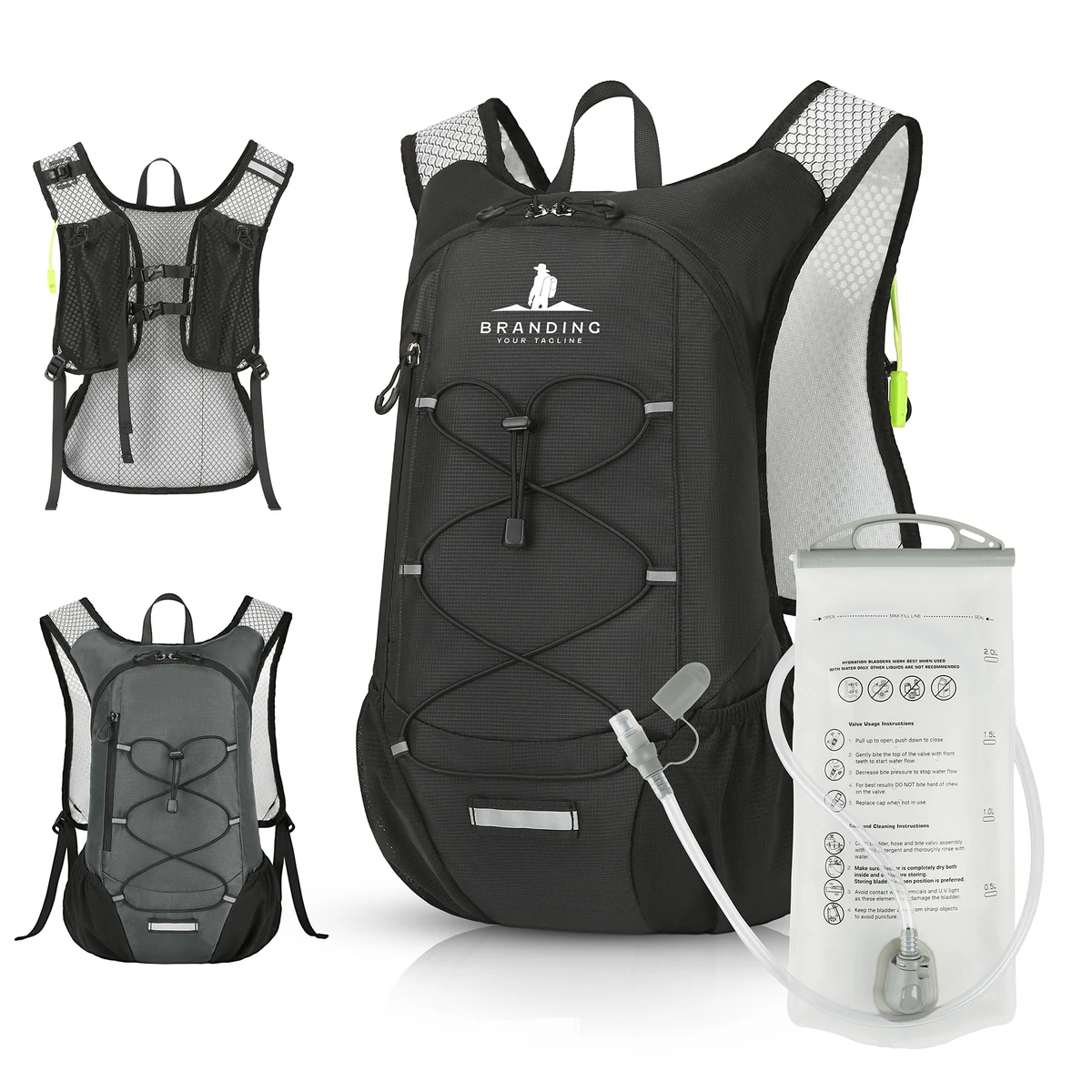 12L Lightweight Hydration Backpack For Outdoors 1