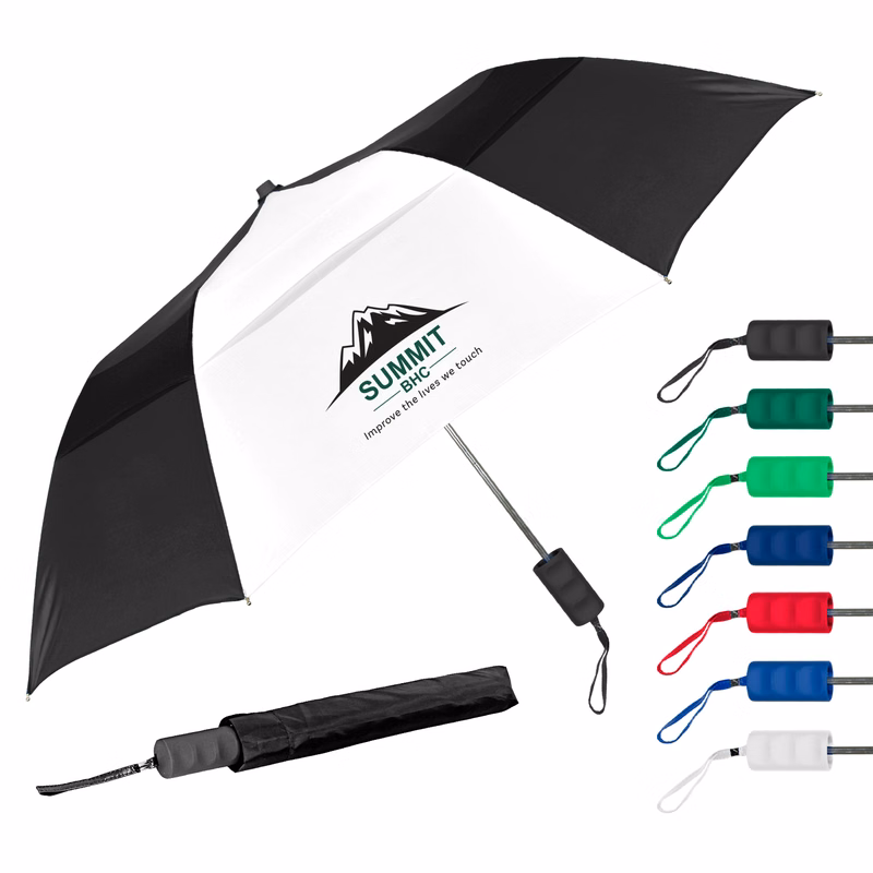 The Vented Windproof Folding Umbrella