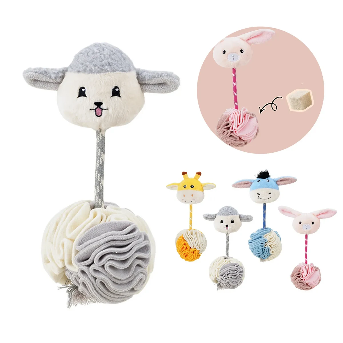 Pet Dog Teeth Hide Food Toys 1