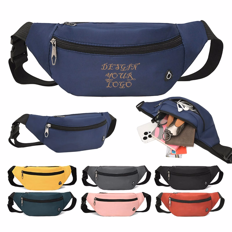 2 Zipper Cross body Bag