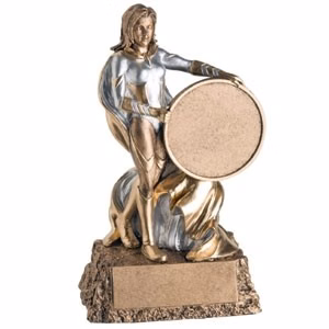 Super Hero-Female Monster Resin Figure Insert Holder