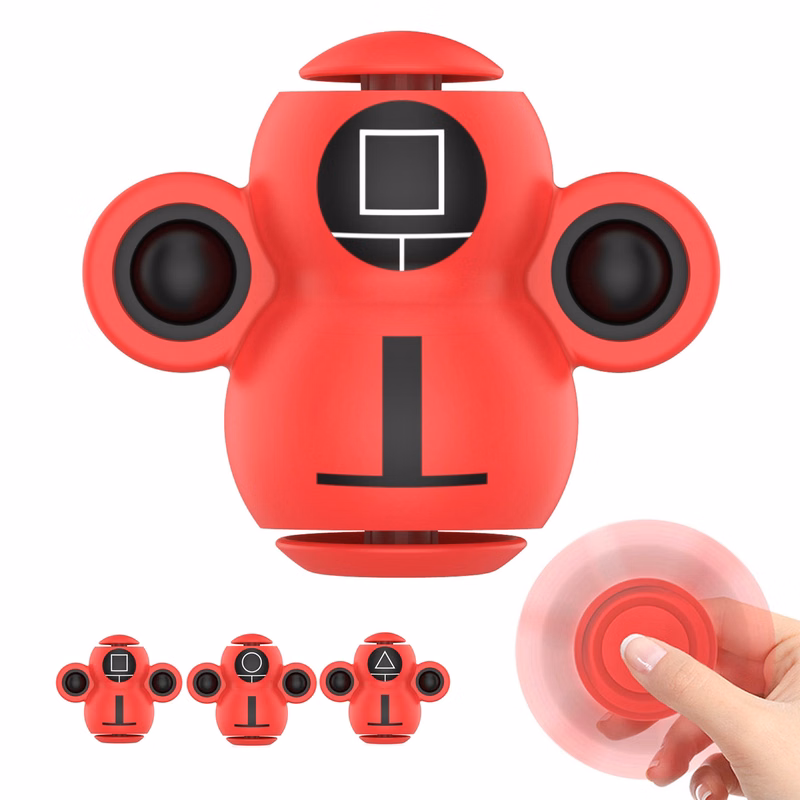 Rotating Push Pop Fidget Toy