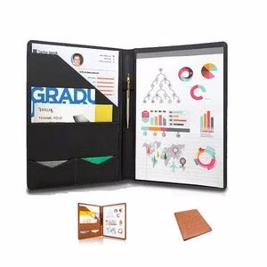 Leather Resume Portfolio Folder