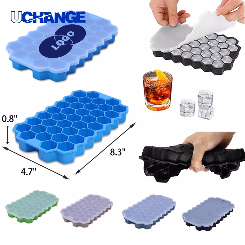 Silicone Honeycomb Shaped Ice Tray