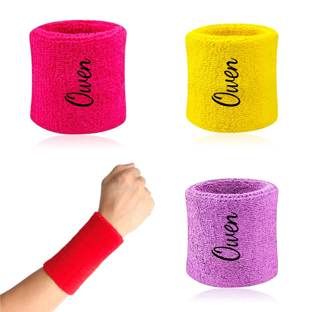 Sweat-Absorbent Towel Wristband 1