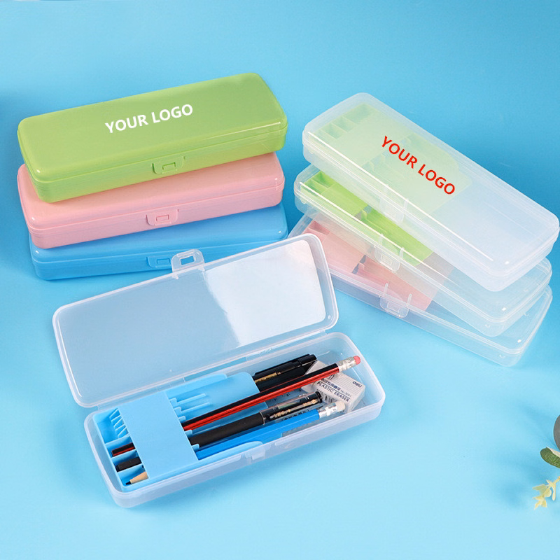 Plastic stationery box