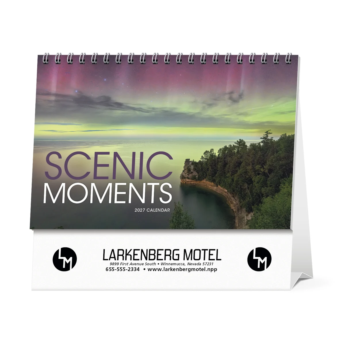 Triumph® Calendars Scenic Moments Large Desk Calendar 1