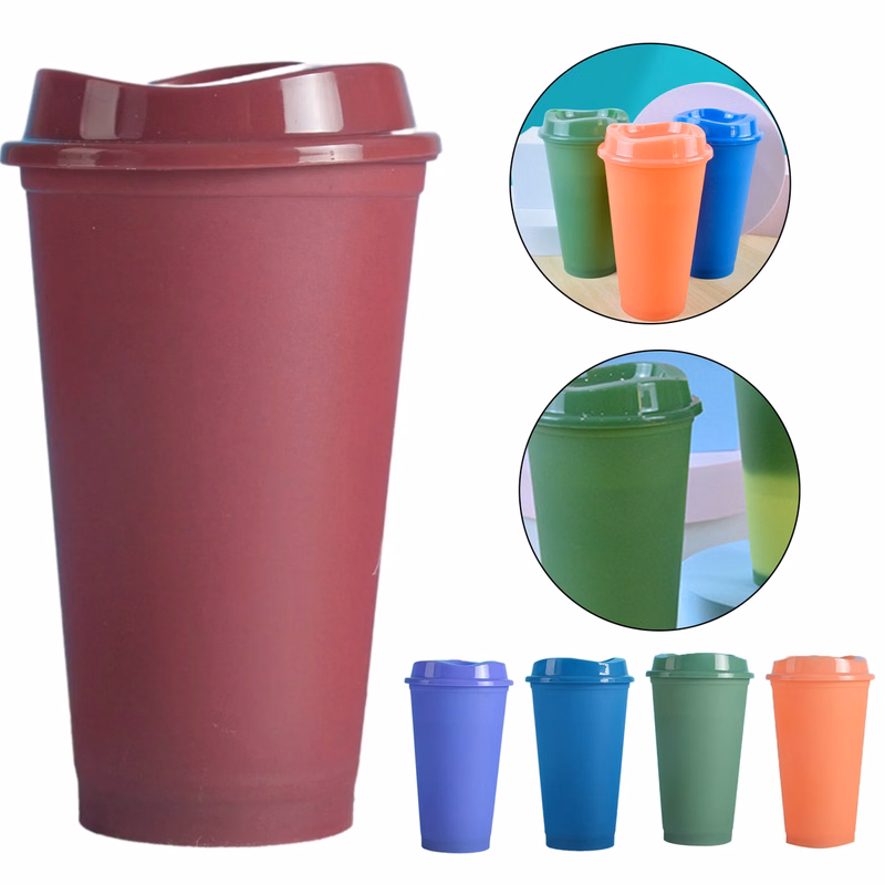 Color Changing Tumblers with Lids