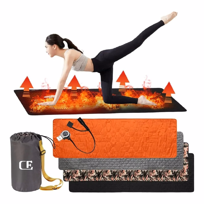 Camping Heated Sleeping Mat with Portable Pouch