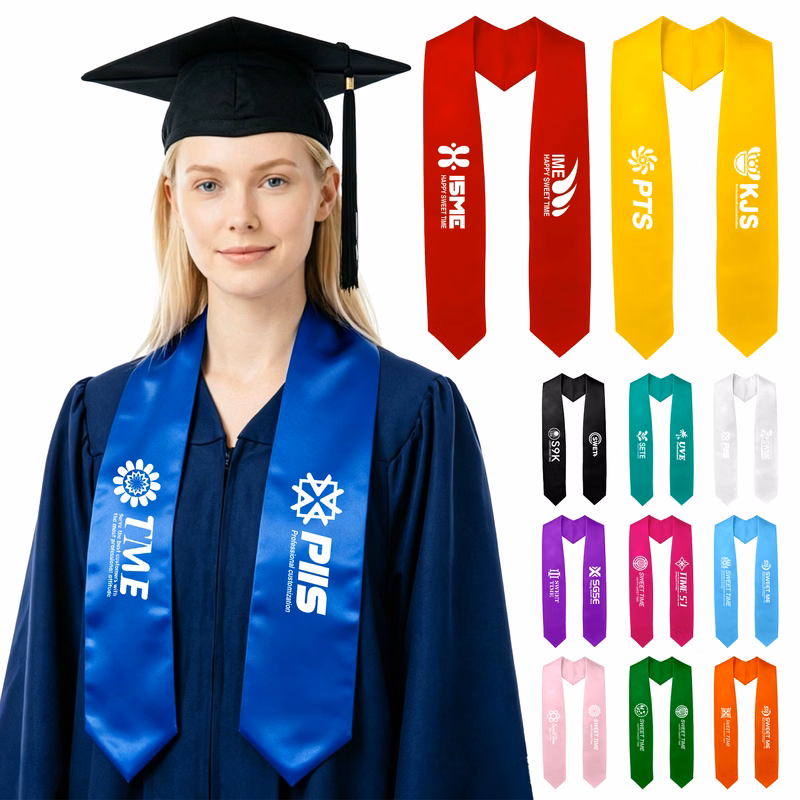 Full Color Digital Graduation Honor Stole