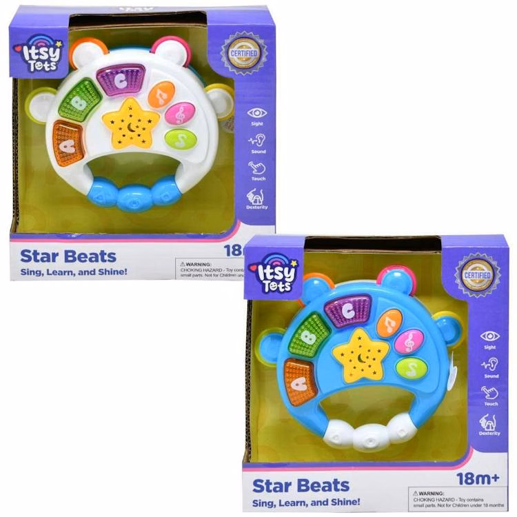 Itsy Tots My First Lights and Sounds Tambourines