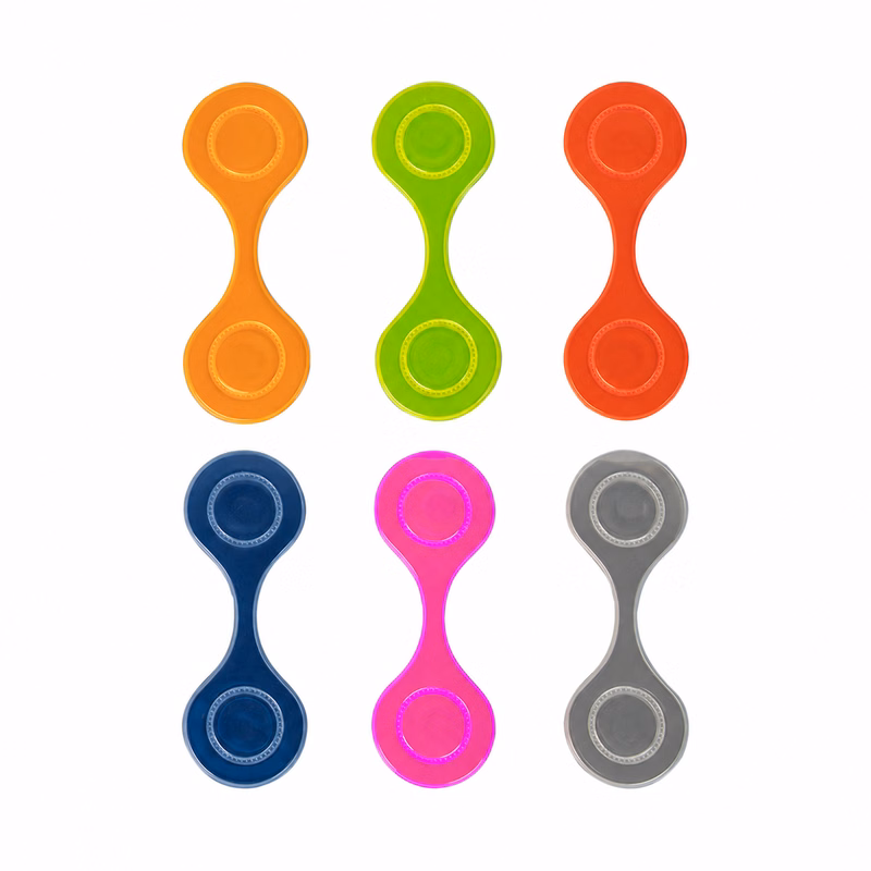 Custom Logo Reflective Magnetic Clip for Bags