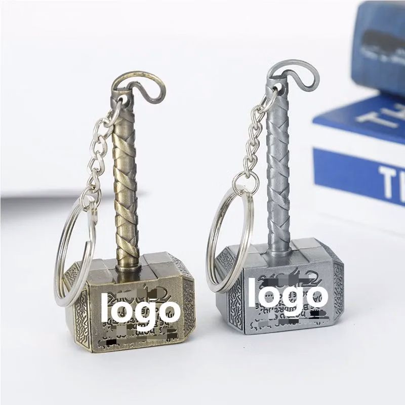 Hammer Keychain Alloy Pendant