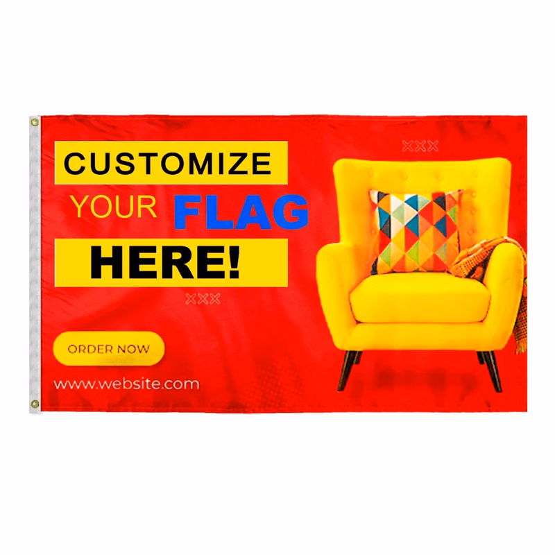 Custom Digital Print Flag 3' x 5' E-Poly