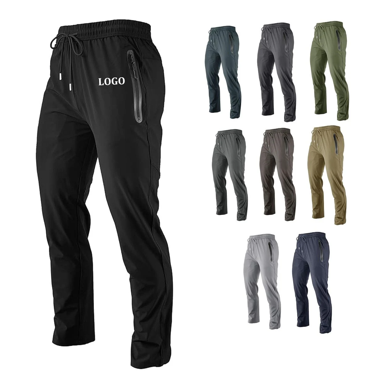 Men's Lightweight Pants, custom shorts with logo imprint 1
