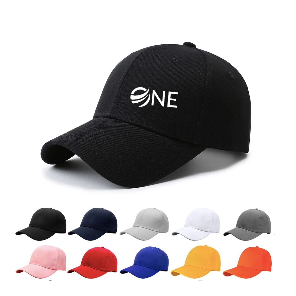 Cotton Baseball Cap 100pcs 1