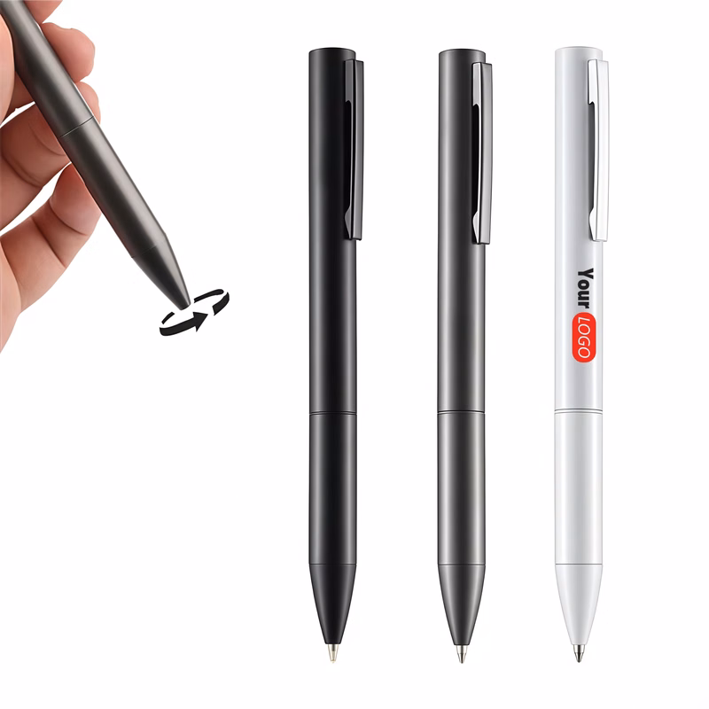 Matte Metal Ballpoint Pen Twist