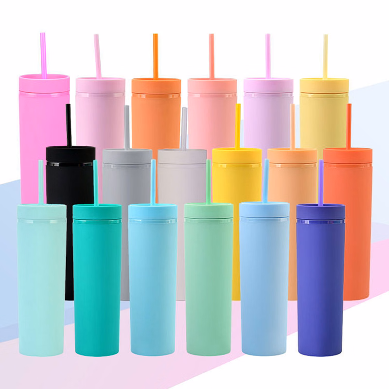 16 Oz Skinny Tumblers