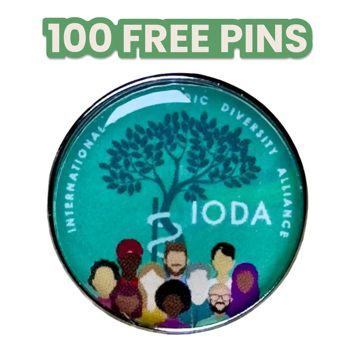 Epoxy Lapel Pin 1