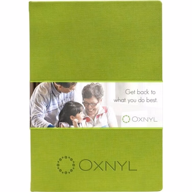 Bohemian™ Textured Journal - Large w/ Graphic Wrap