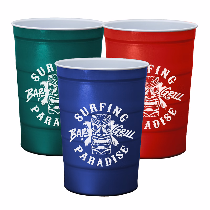 Reusable Steel Chill Cup, 16 oz.