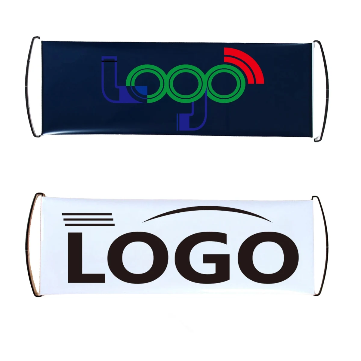 Retractable Banner Hand Flag MOQ 50PCS 1