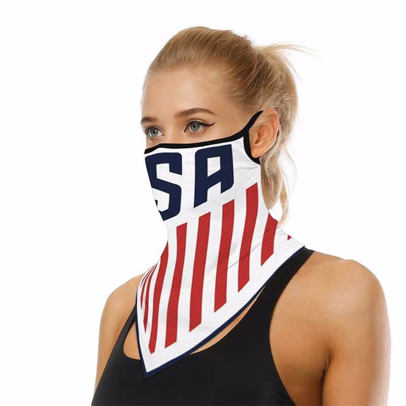 Triangle Cycling Neck Gaiter w/ Ear Loop