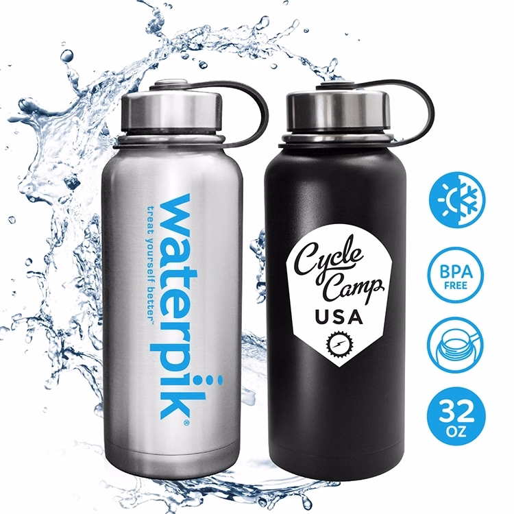 HYDRATE 32OZ STAINLESS STEEL VACUUM BOTTLE