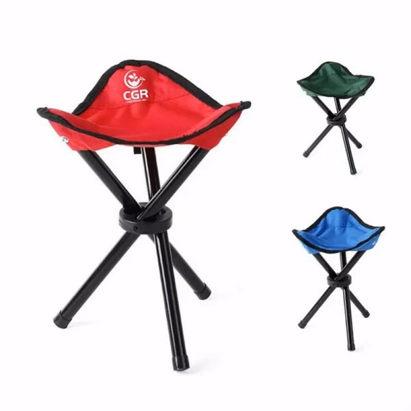 Compact Portable Triangle Fishing Stool for Outdoor Seating