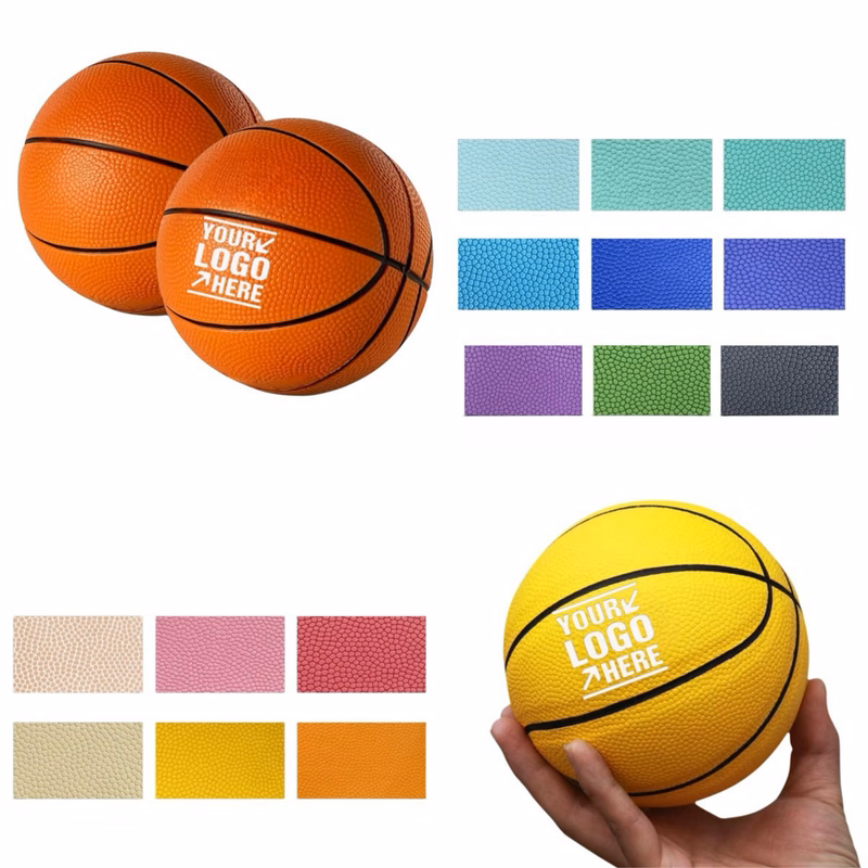 5 Inch Kids Rubber Mini Basketball