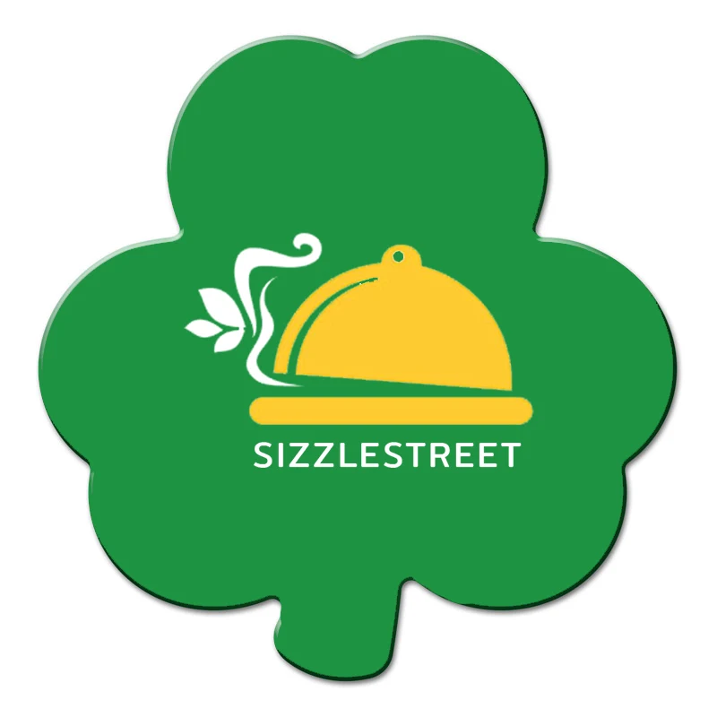 Full Color Shamrock Coaster 1