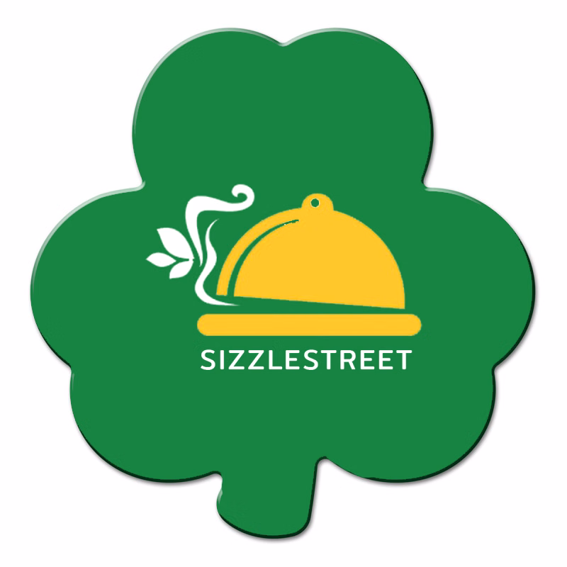 Full Color Shamrock Coaster