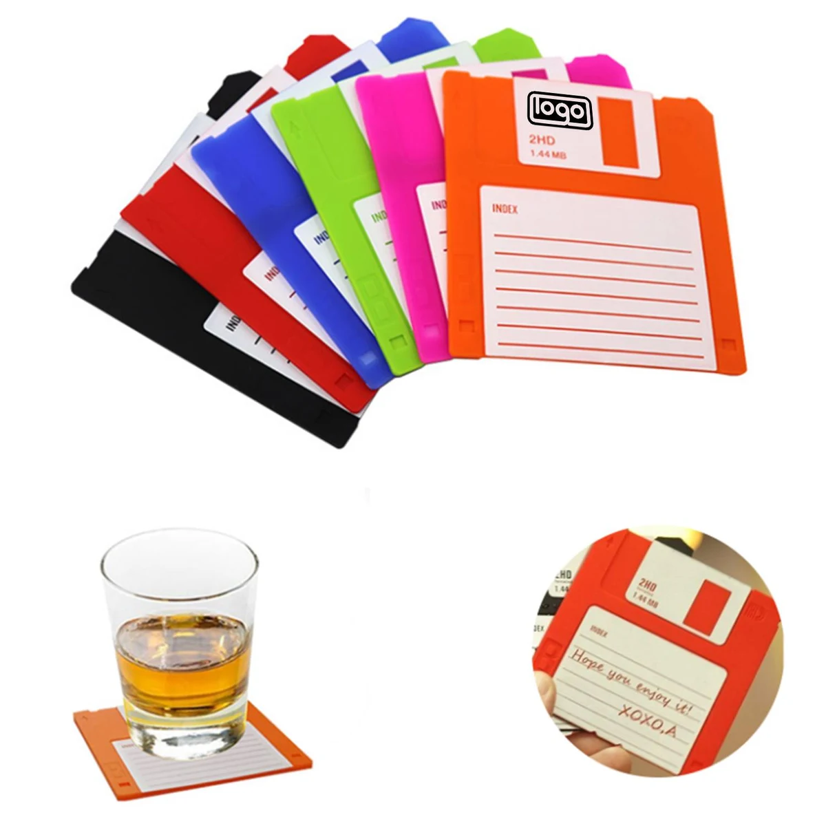 Markable Silicone Coasters 1