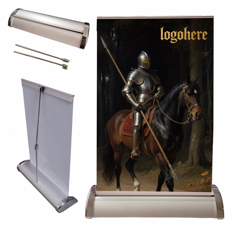 12.8x9.4 Retractable Banner Stand