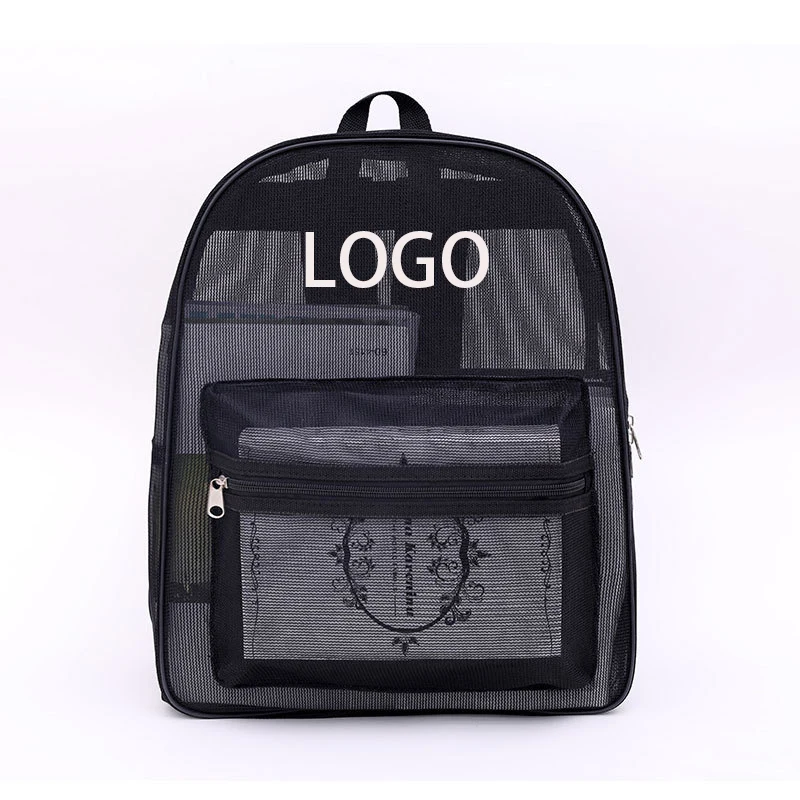 Heavy Duty Mesh Backpack w/Padded Shoulder Straps 1