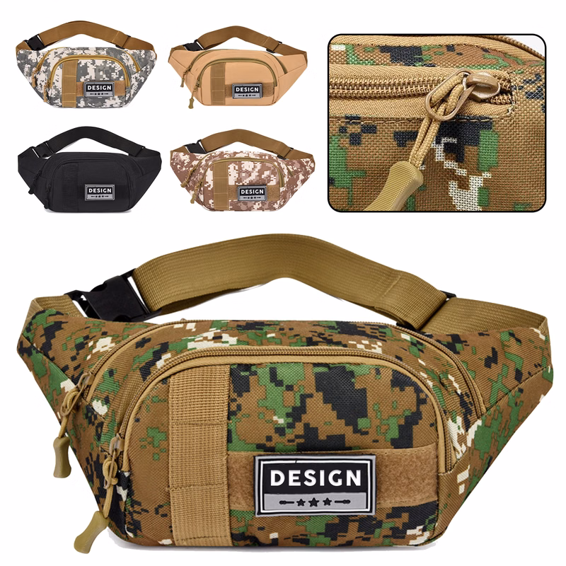 Camouflage Versatile Cycling Crossbody Fanny Pack Waist Bag