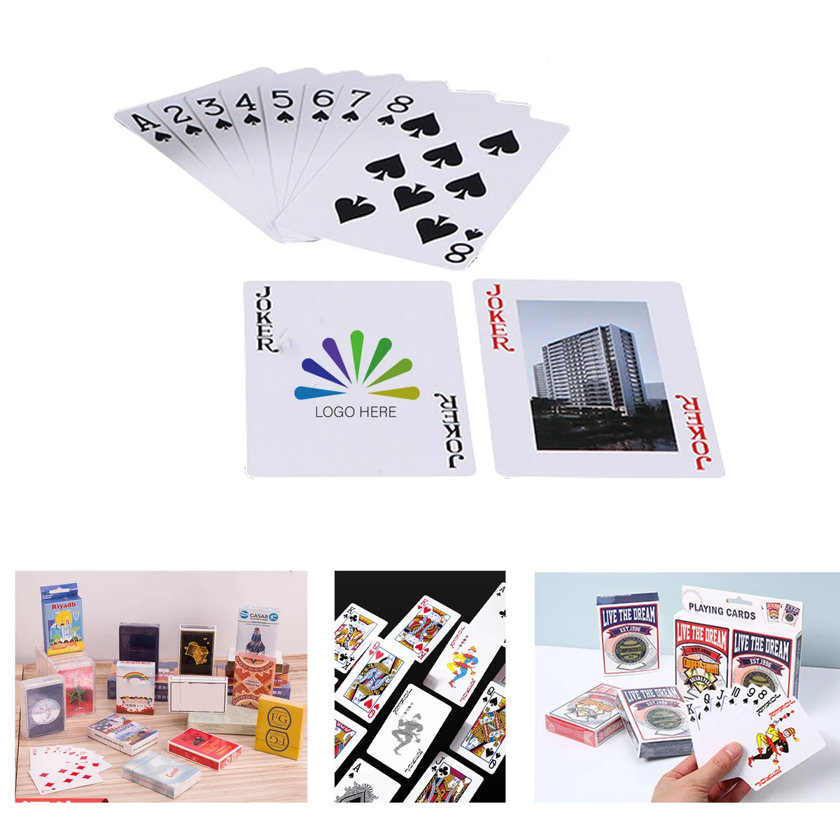 MOQ 100 pcs Playing Cards 1