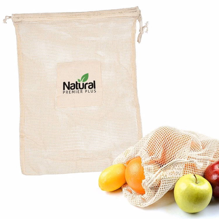 Cuban Cotton Mesh Produce Bag