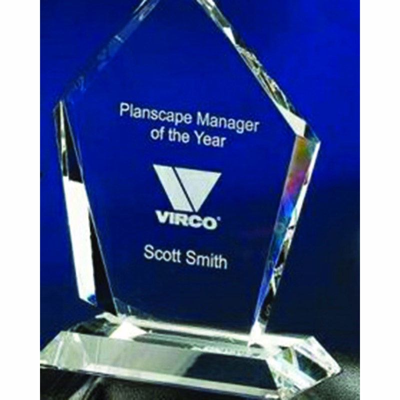 SUMMIT OPTIC CRYSTAL AWARD - SMALL