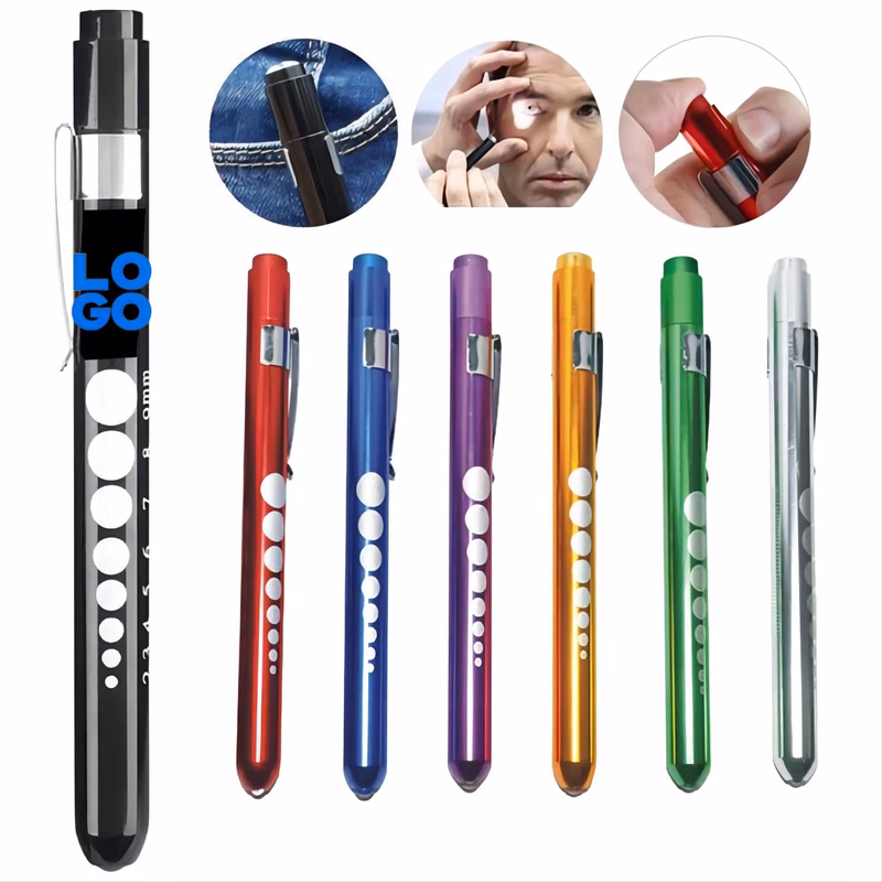 Medical Penlight with Pupil Gauge