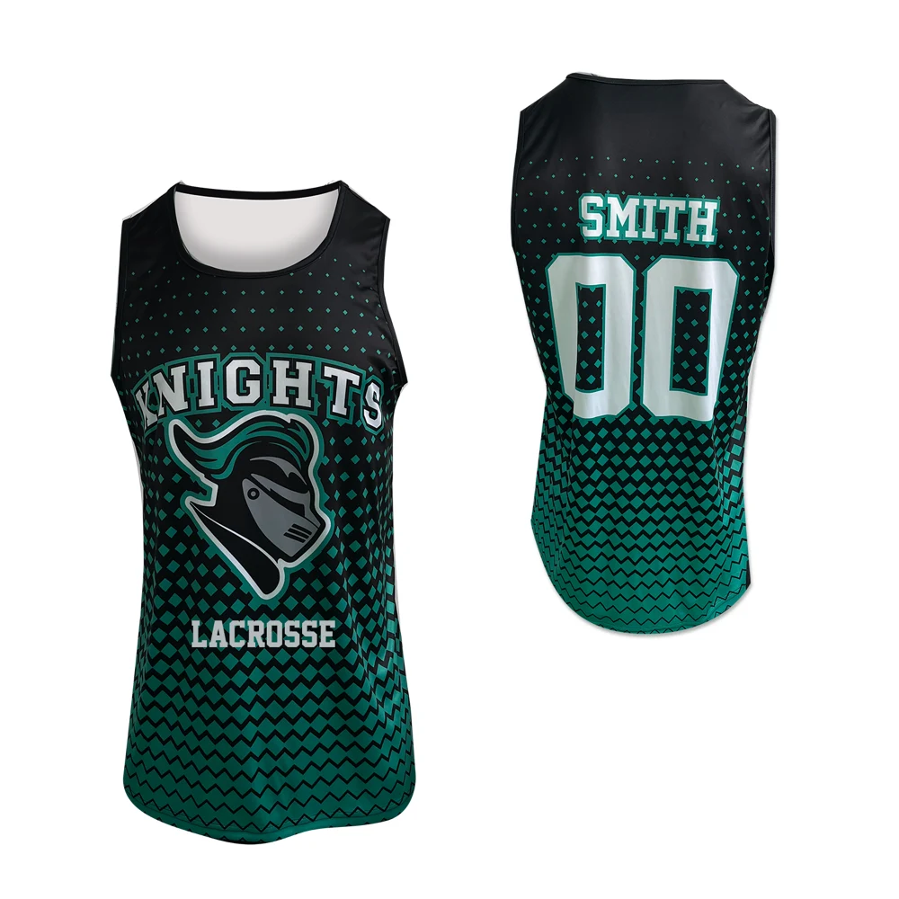 Men's Pinhole Mesh Lacrosse Tank Top Jersey 1
