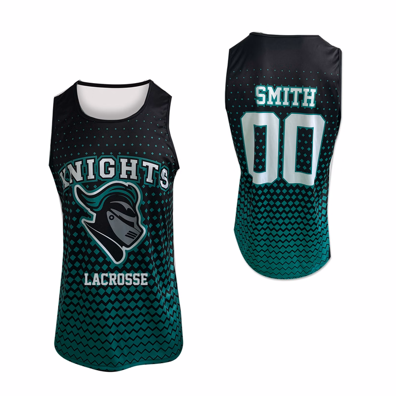 Men's Pinhole Mesh Lacrosse Tank Top Jersey