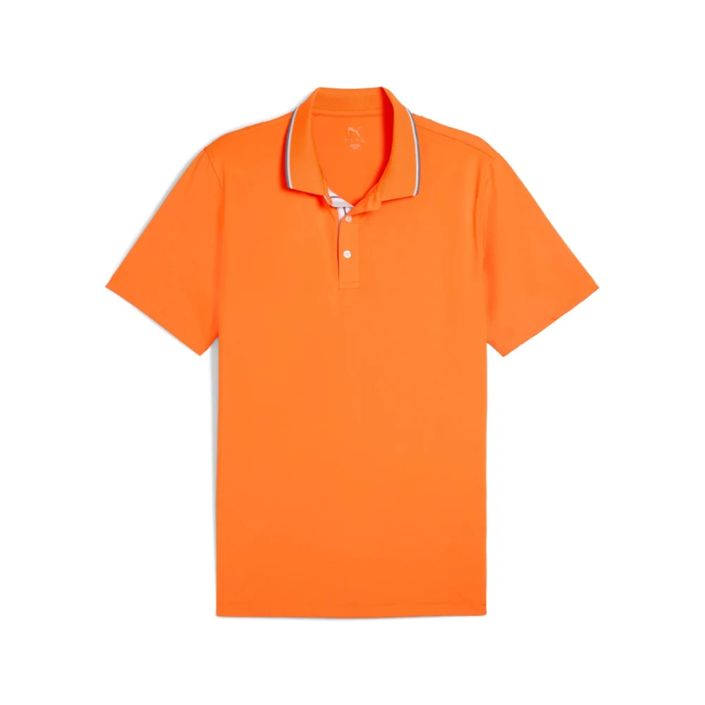 PUMA® Men's Moisture Wicking MATTR Elevated Solid Golf Polo with Custom Logo 1