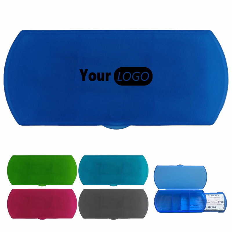 Plastic Portable 5-Piece Bandage Dispenser For Quick First Aid