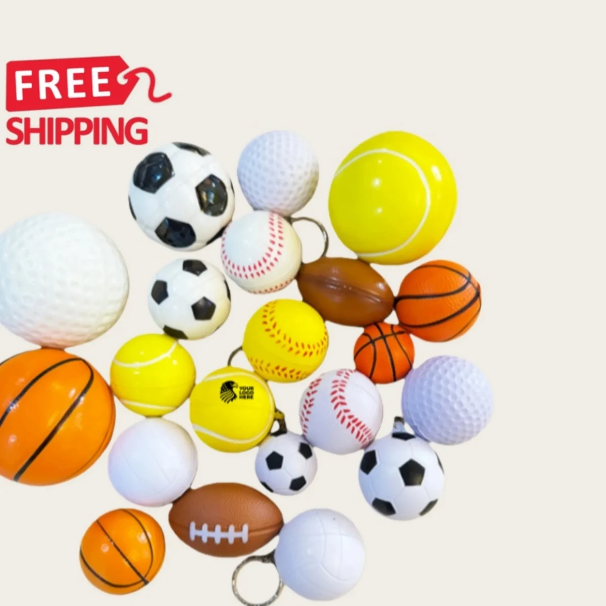Durable Stress Relief Fidget Ball Party Prize Toy 1