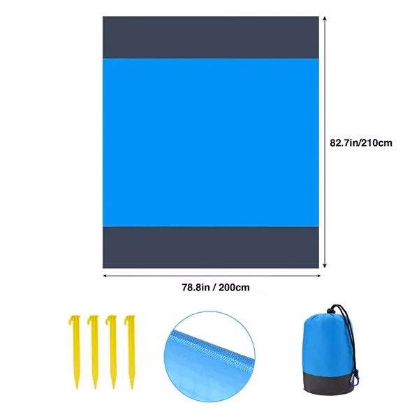 Waterproof Beach Blanket Portable Picnic Mat