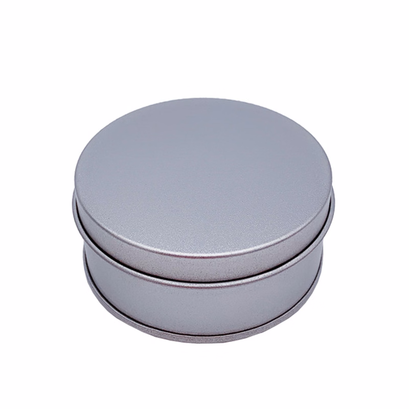 Round Metal Tin Box